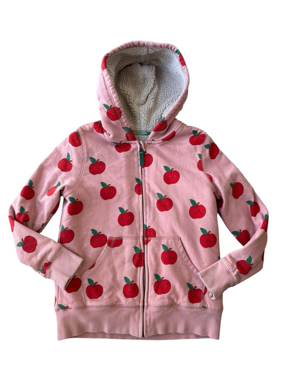 BODEN Pink Apple Print Jacket